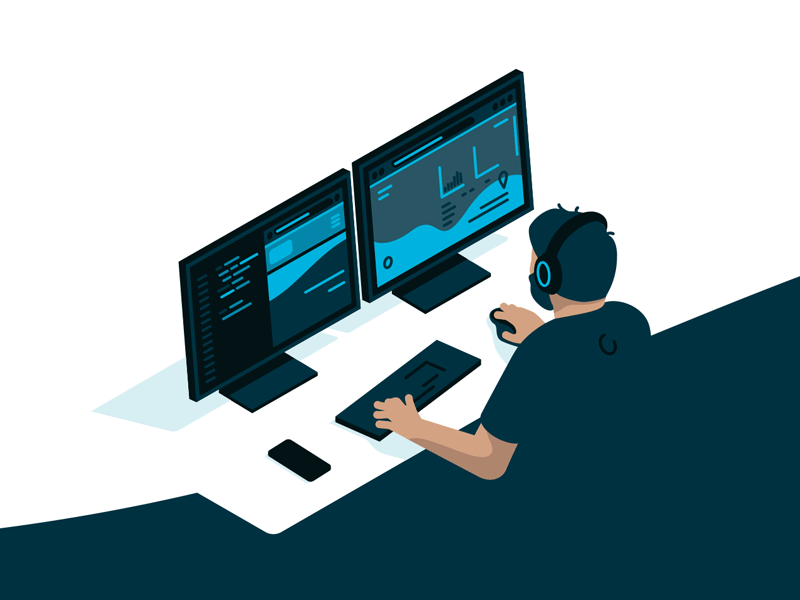 Developer illustration